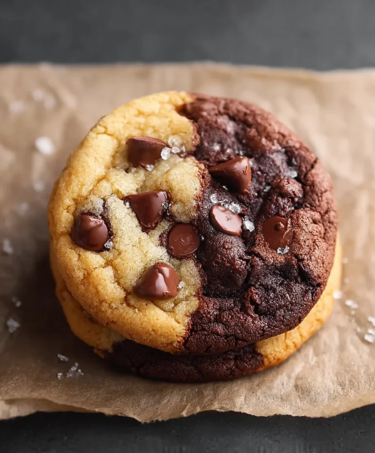 Chewy Brookie Cookies – Ultimate Chocolate Chip Brownie Fusion