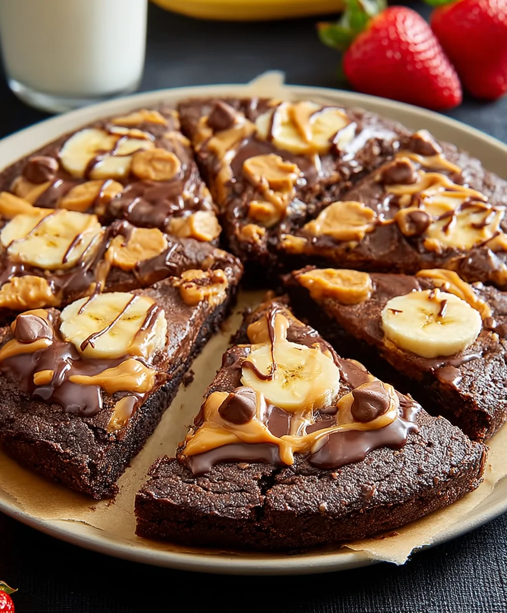 Decadent Chocolate Peanut Butter Pizza Recipe