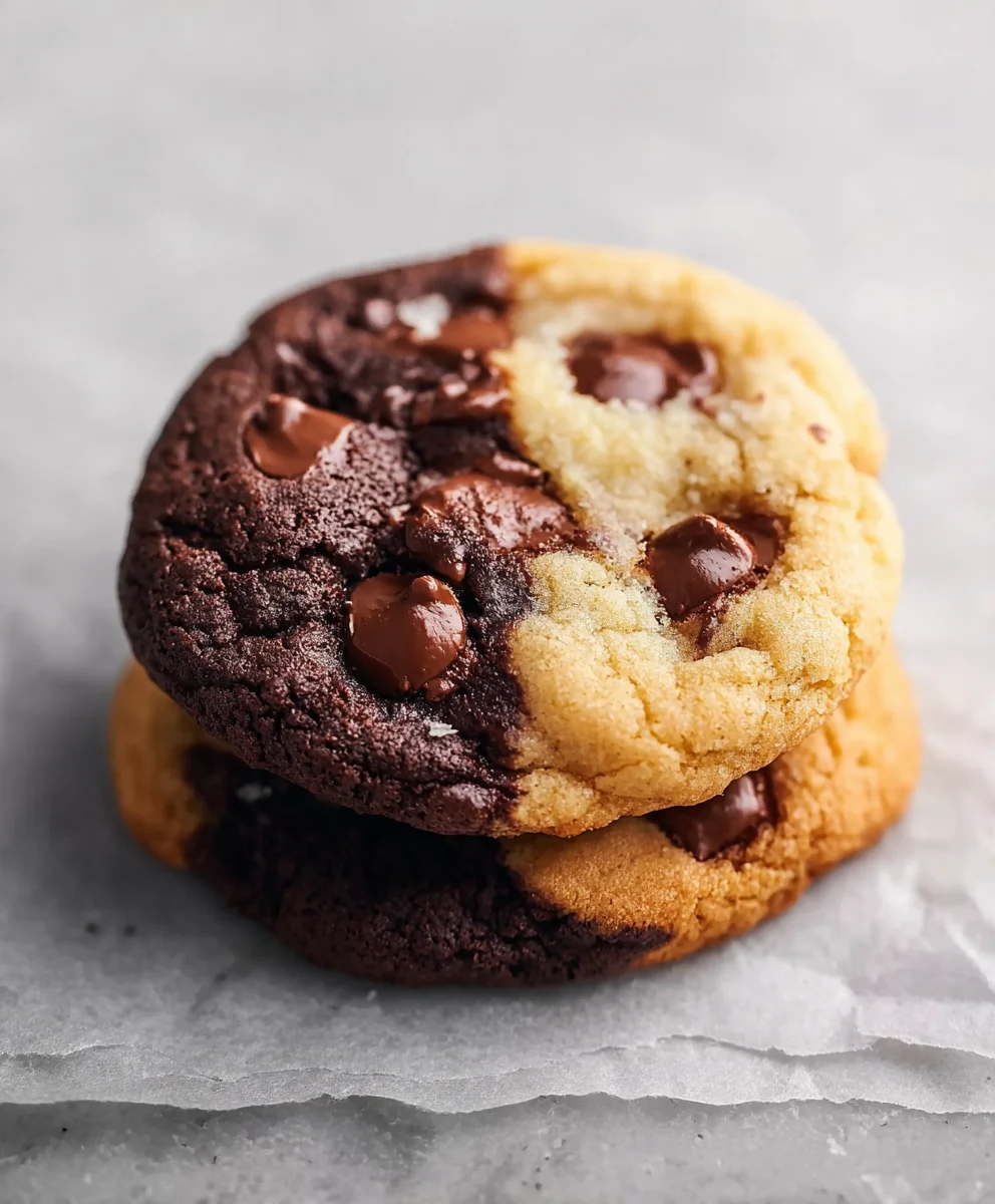 Chewy Brookie Cookies - Ultimate Chocolate Chip Brownie Fusion