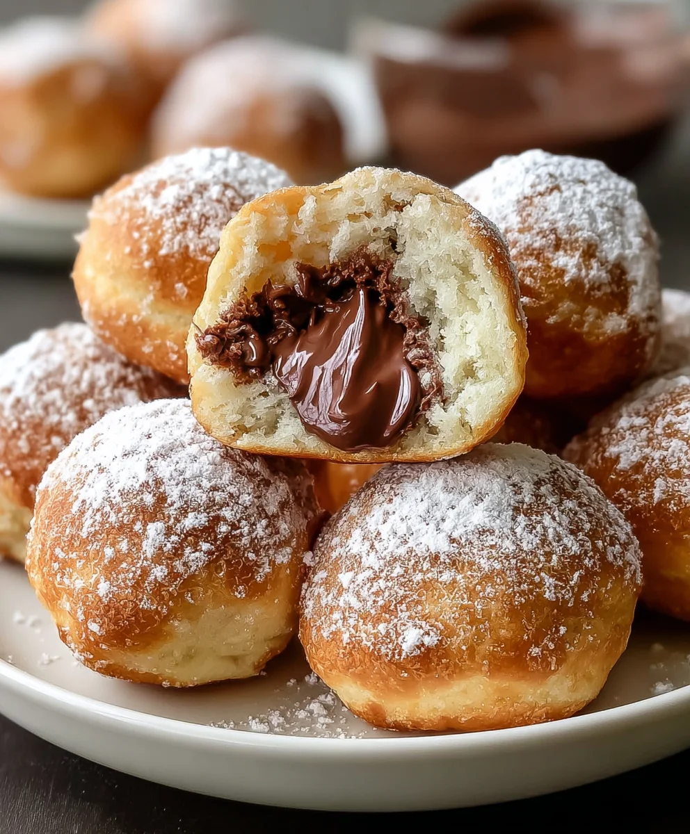 Air Fryer Nutella Bombs-Easy Chocolate Dessert