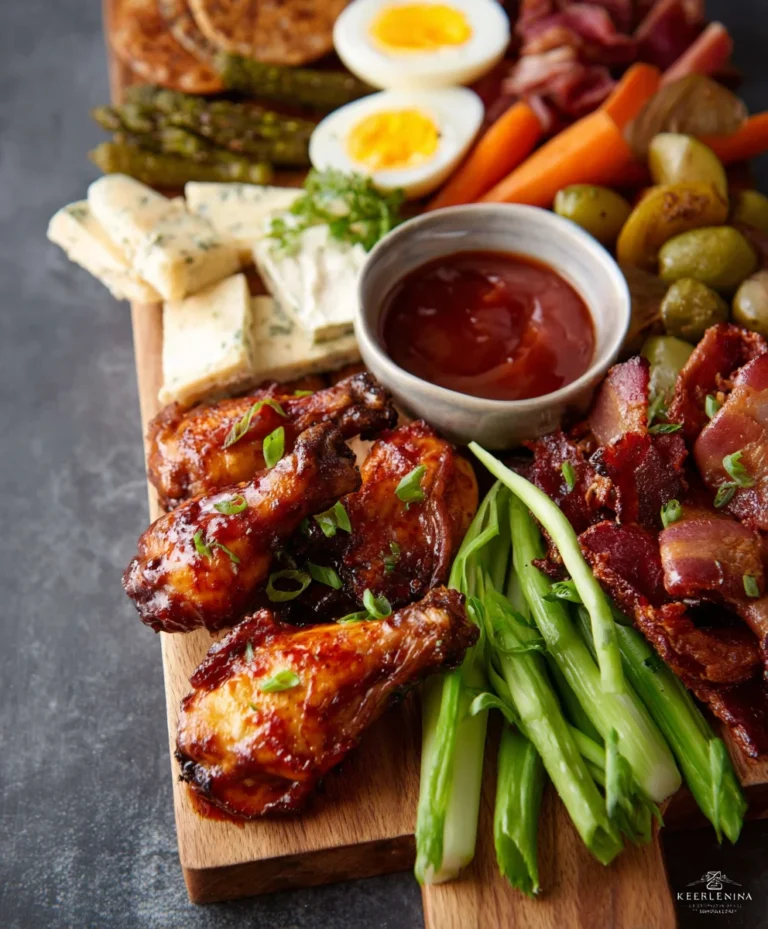 Super Bowl Food Beef Board Idea-Game Day Delight