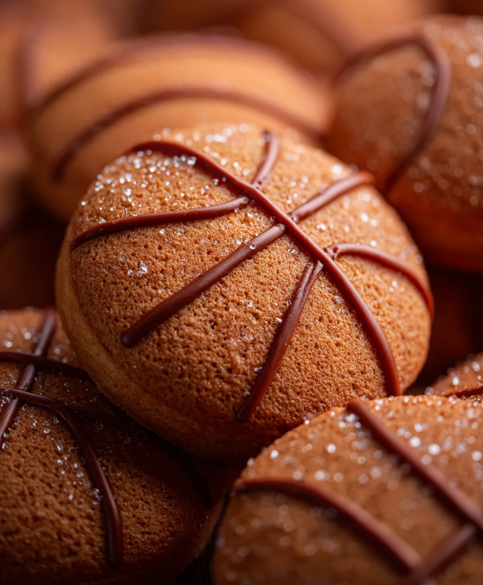 Perfect Piping Basketball Cookies-Fun Baking Project