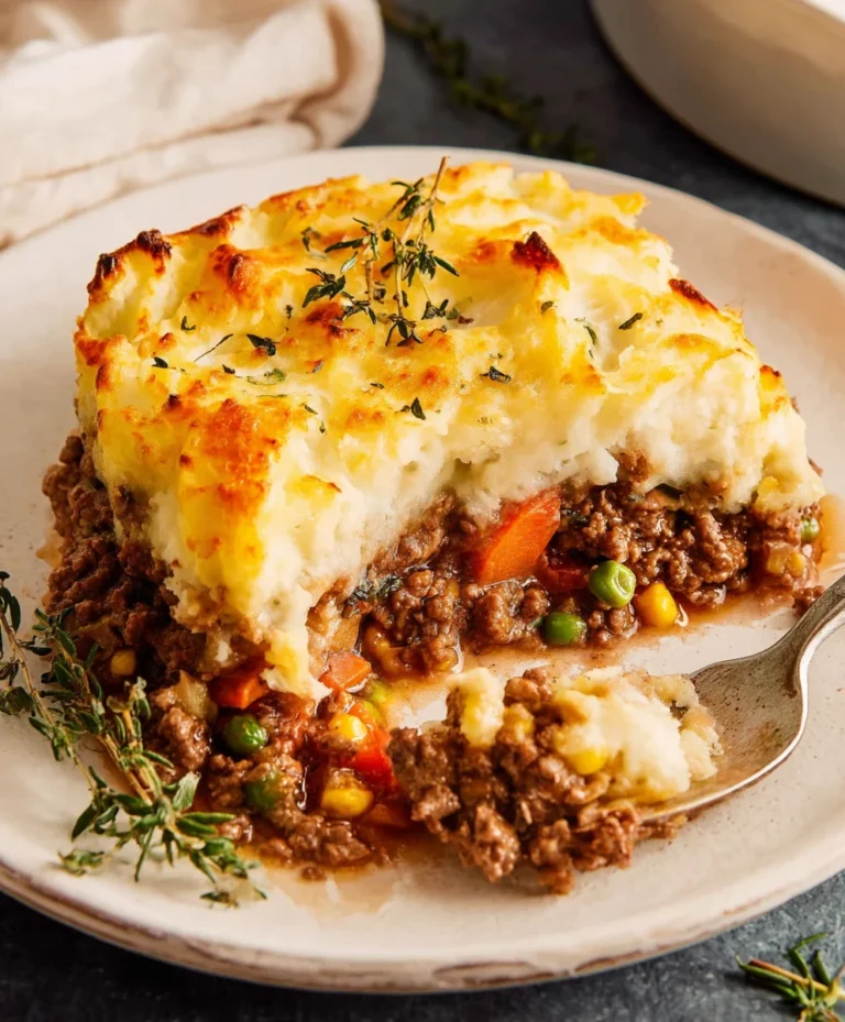 Hearty Beef Shepherd’s Pie Recipe – Comfort Food Classic