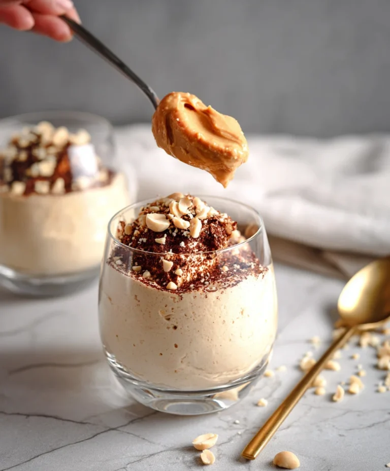 Easy Cottage Cheese Peanut Butter Mousse Recipe