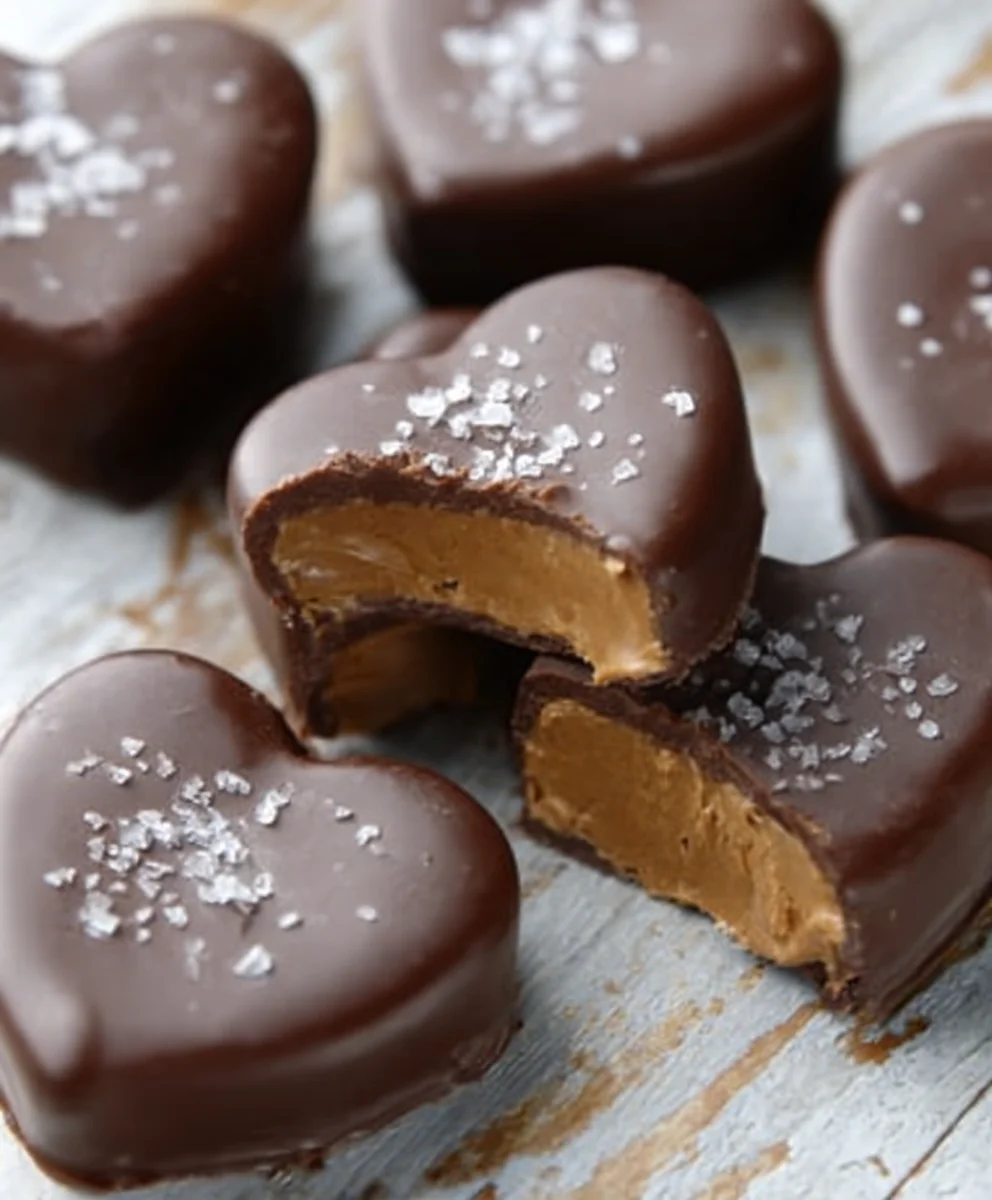 Chocolate Peanut Butter Vnon-alcoholic alentine's Heart Non-Non-Alcoholic Alternative
