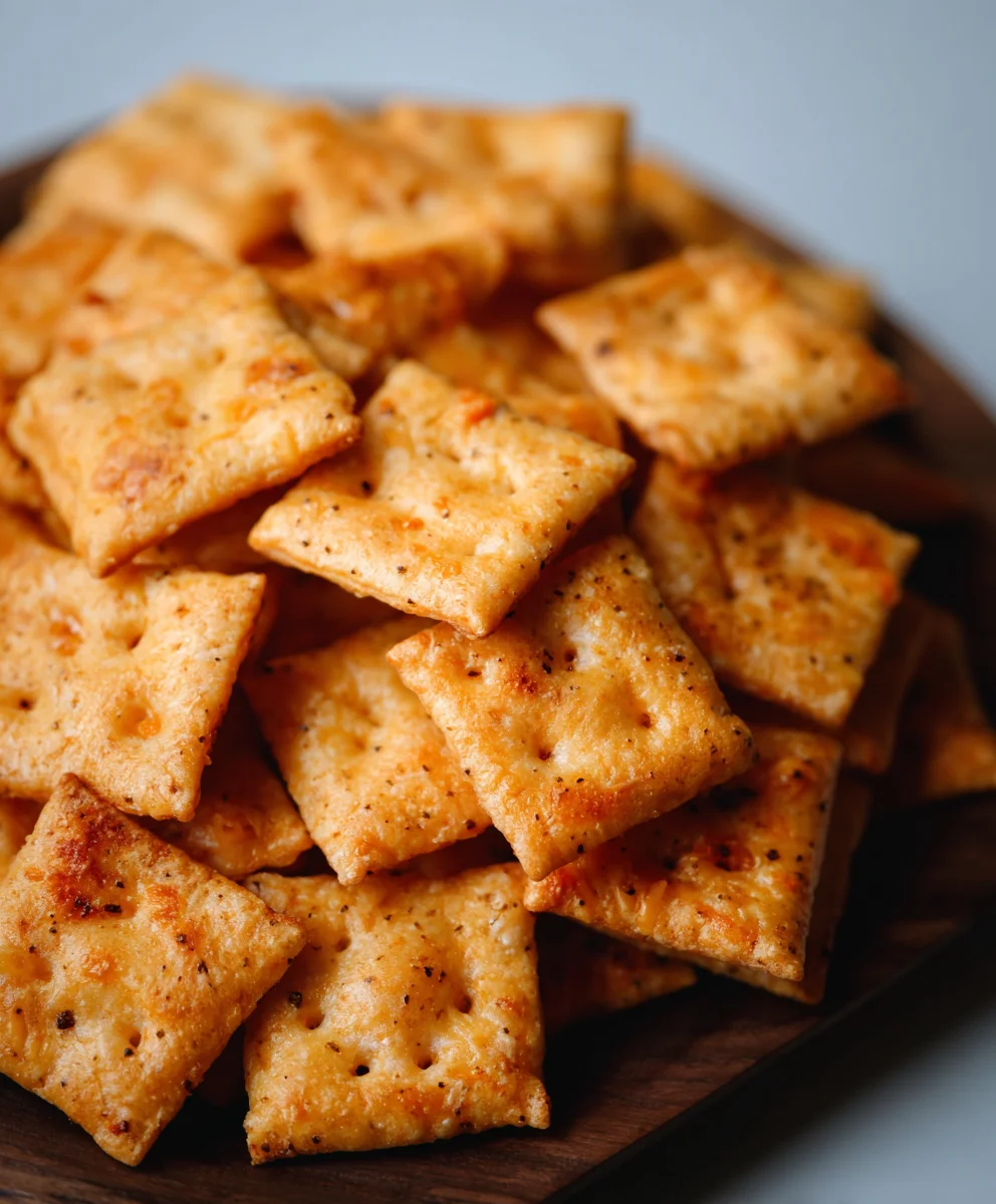 Homemade Sourdough Cheez-Its Delicious Snack Recipe