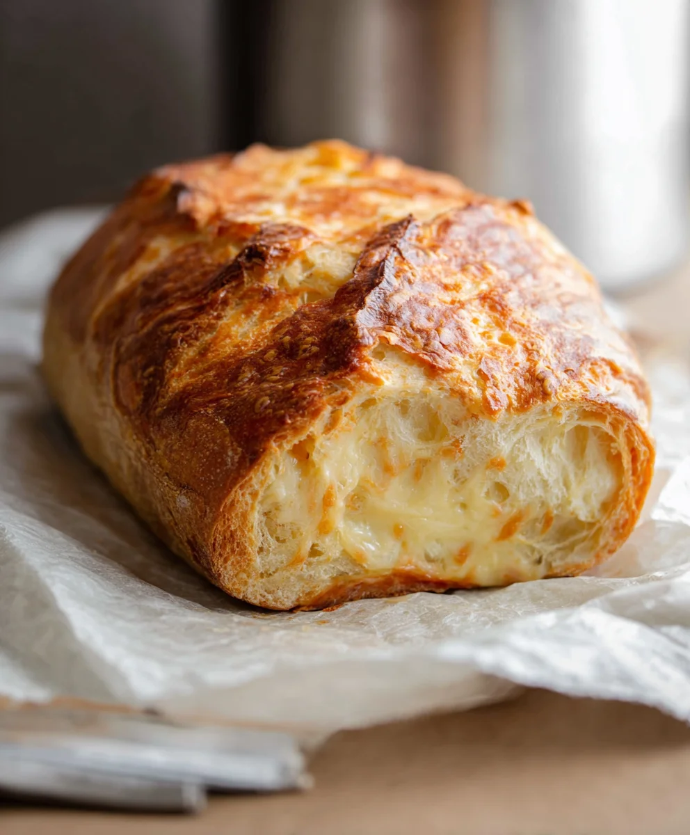 Cheesy Sourdough Bread- Easy Flavorful Recipe