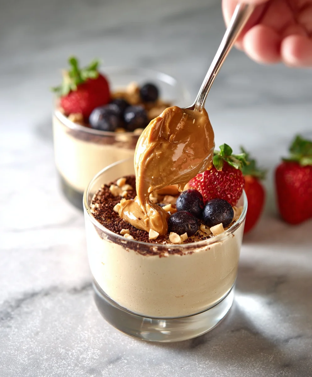 Easy Cottage Cheese Peanut Butter Mousse Recipe