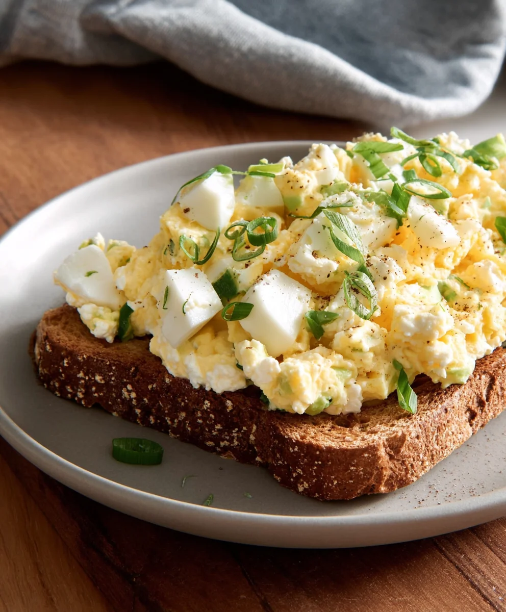 Egg Salad Cottage Cheese No Mayo Healthy Twist