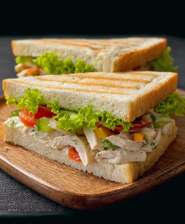 Cold Chicken Sandwich-Bakery StyleLunch Box Ideas