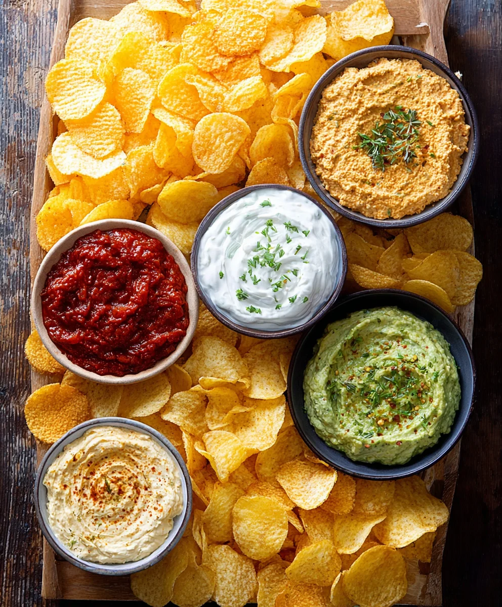 Ultimate Chips and Dip Platter - Easy Party Appetizer