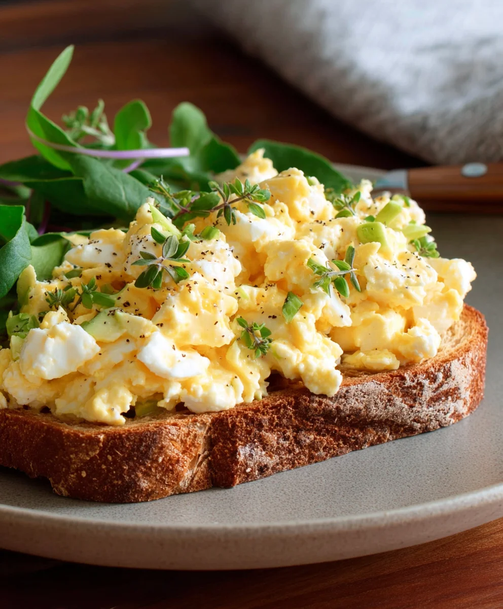 Egg Salad Cottage Cheese No Mayo Healthy Twist