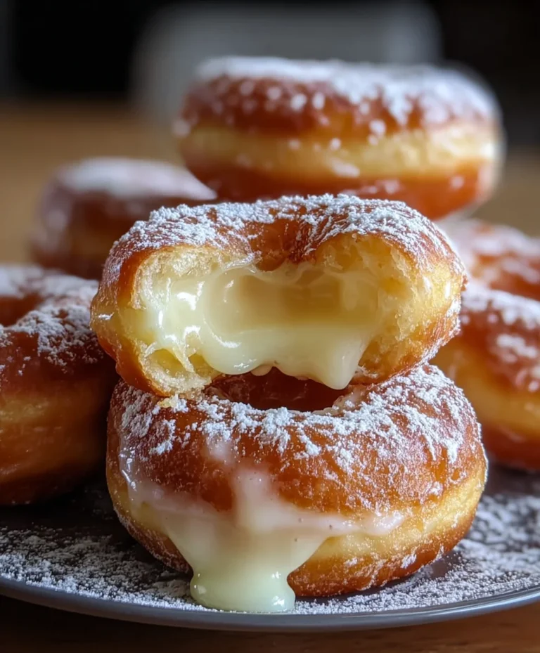 Melt-in-Your-Mouth Milky Cheese Donuts Recipe