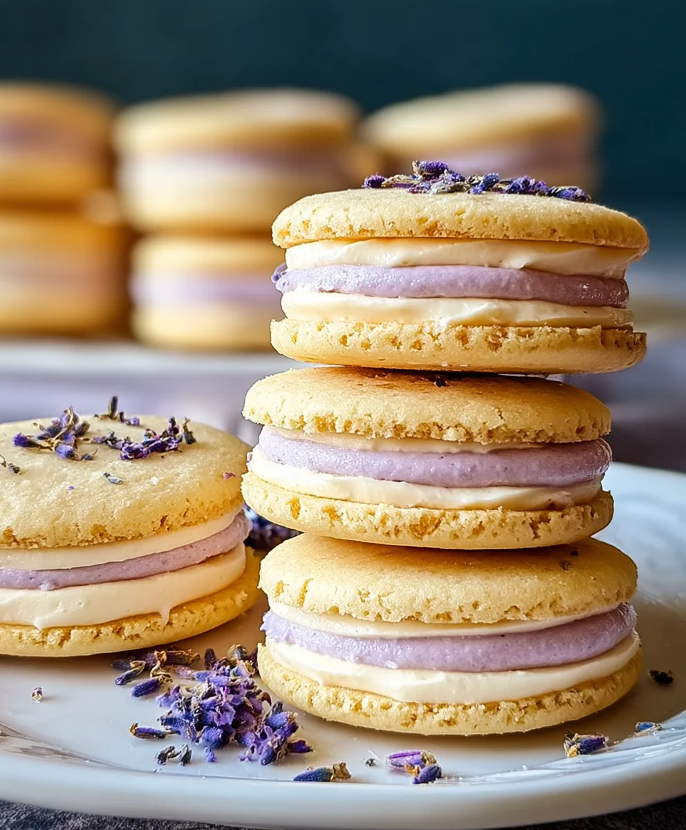 Lemon Lavender Sandwich Cookies Delightful Recipe