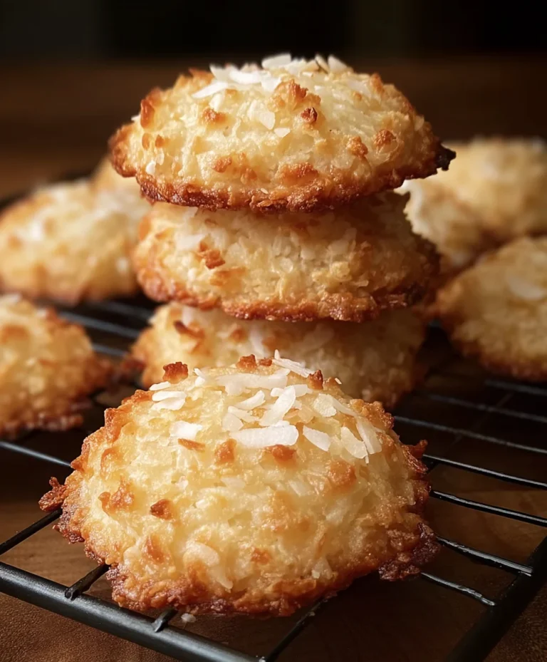 Chewy Coconut Cookies-Irresistible Tropical Treat