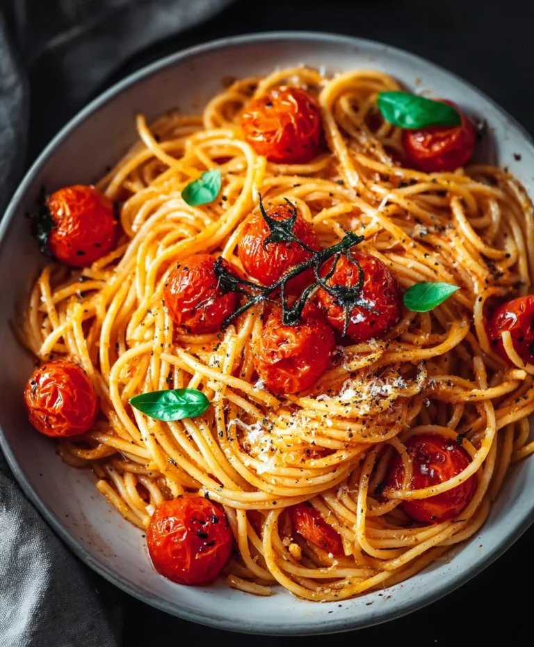 Easy Cherry Tomato Pasta Recipe-Quick & Delicious