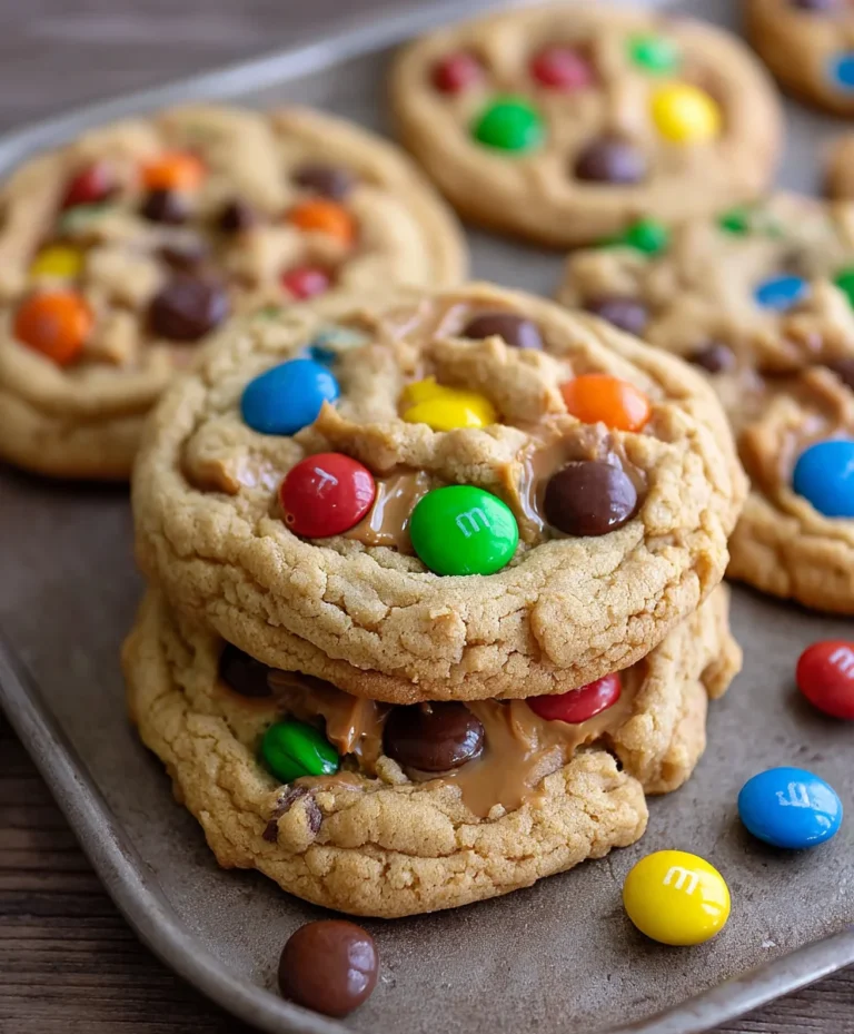 Peanut Butter M&M Cookies-The Ultimate Treat