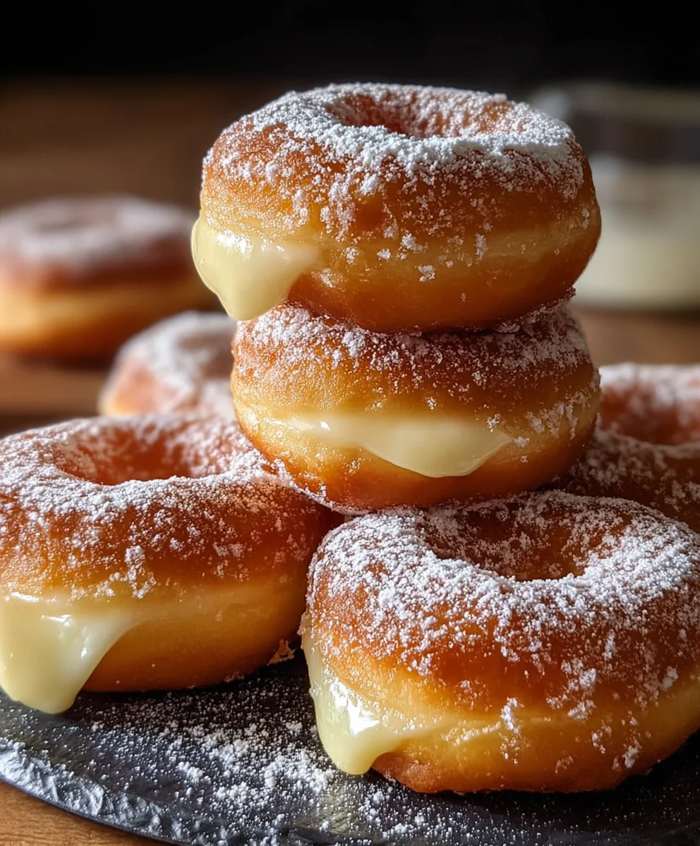 Melt-in-Your-Mouth Milky Cheese Donuts Recipe