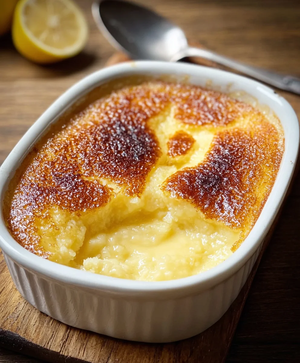 Jamie Oliver Self Saucing Lemon Pudding - Zesty Delight