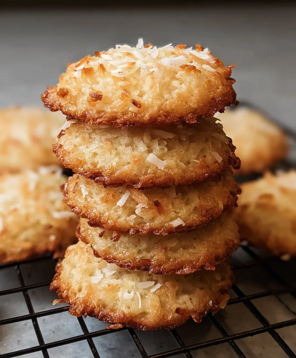 Chewy Coconut Cookies-Irresistible Tropical Treat