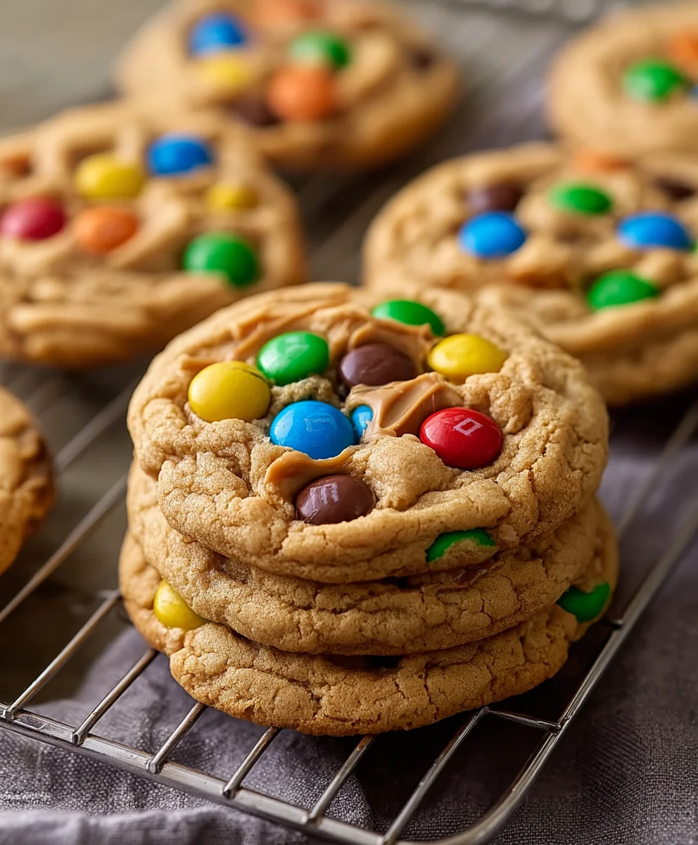 Peanut Butter M&M Cookies-The Ultimate Treat