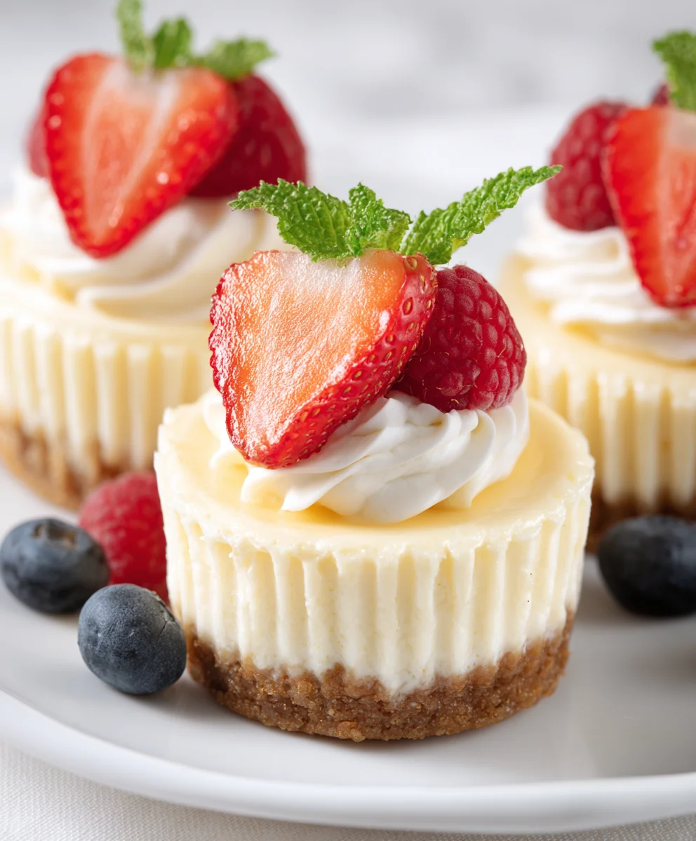 Best Mini Cheesecake Recipe-Easy & Delicious Bites