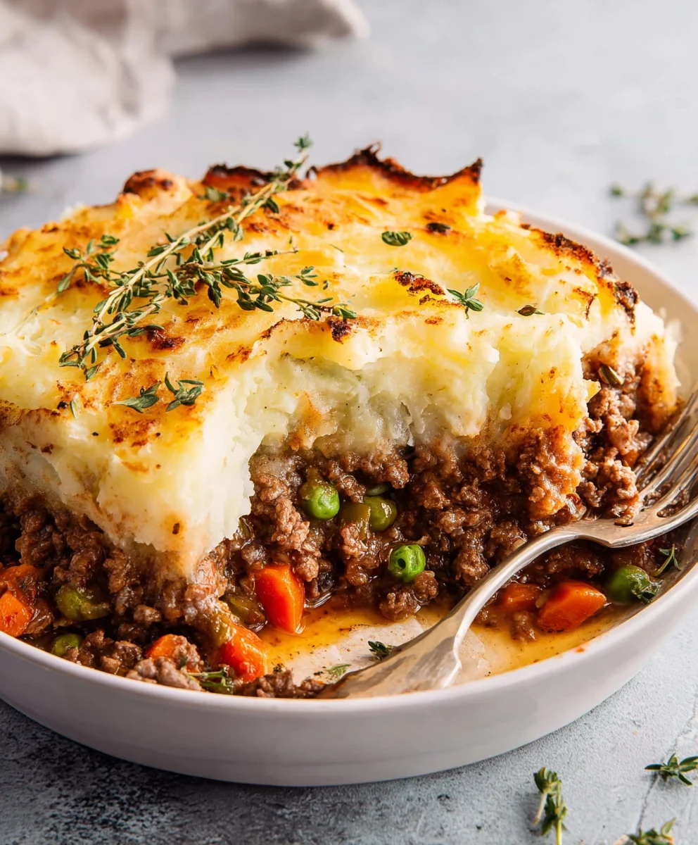 Easy Shepherd's Pie Recipe-Hearty Beef Comfort