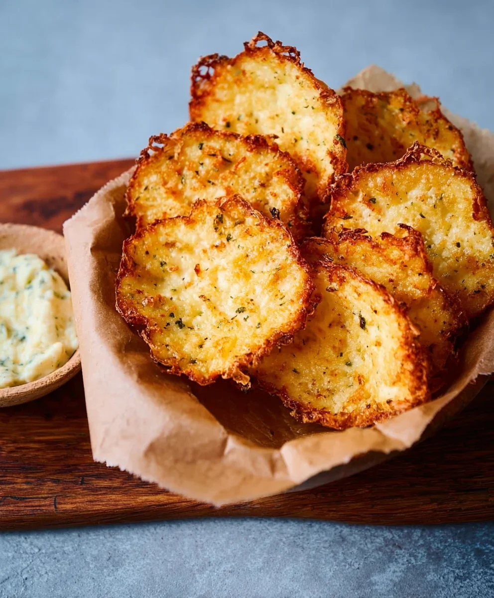 Crispy Cottage Cheese Chips - Easy Healthy Snack