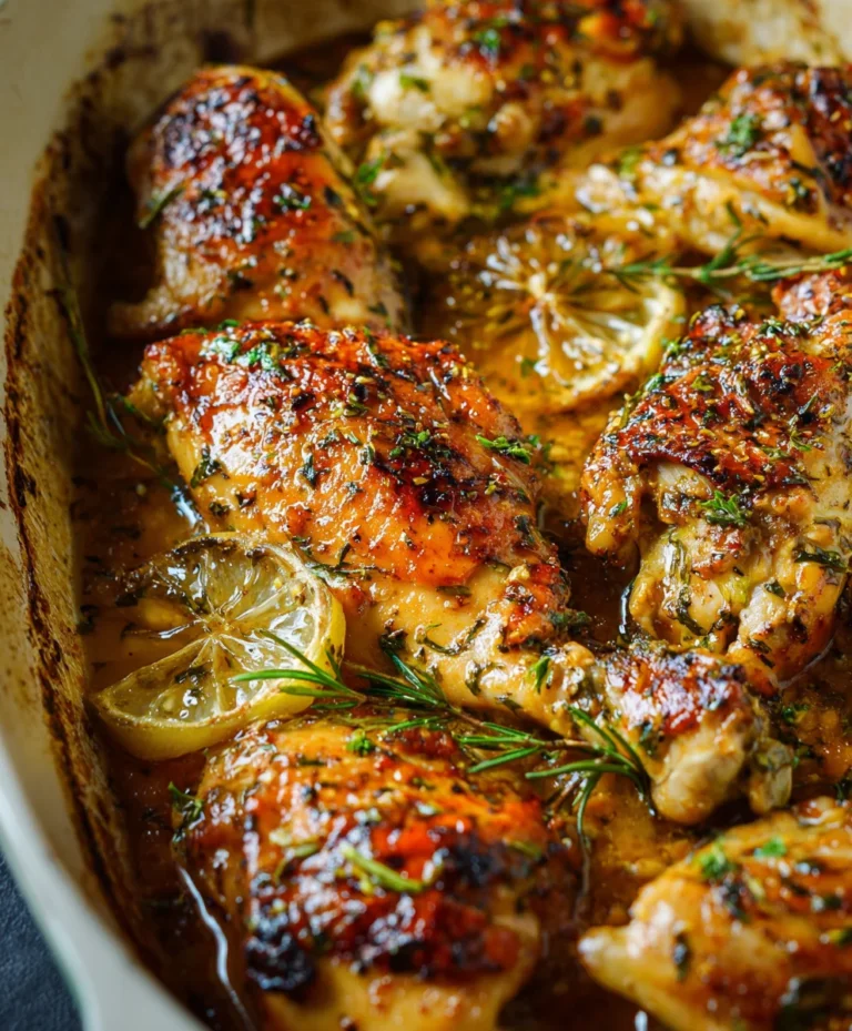 Lemon Butter Baked Chicken – Easy & Delicious