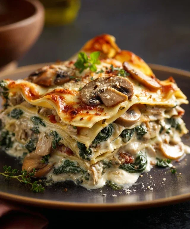 Spinach, Mushroom, and Ricotta Stuffed Zucchini Boats Recipe