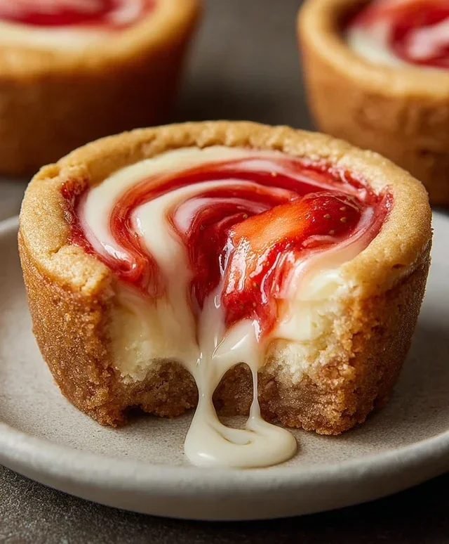 Strawberry Cheesecake Cookie