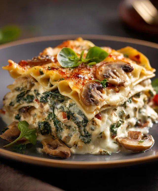 Spinach, Mushroom, and Ricotta Stuffed Zucchini Boats Recipe