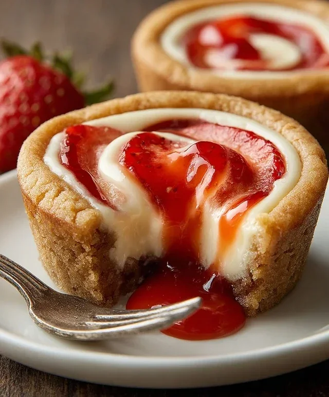 Strawberry Cheesecake Cookie