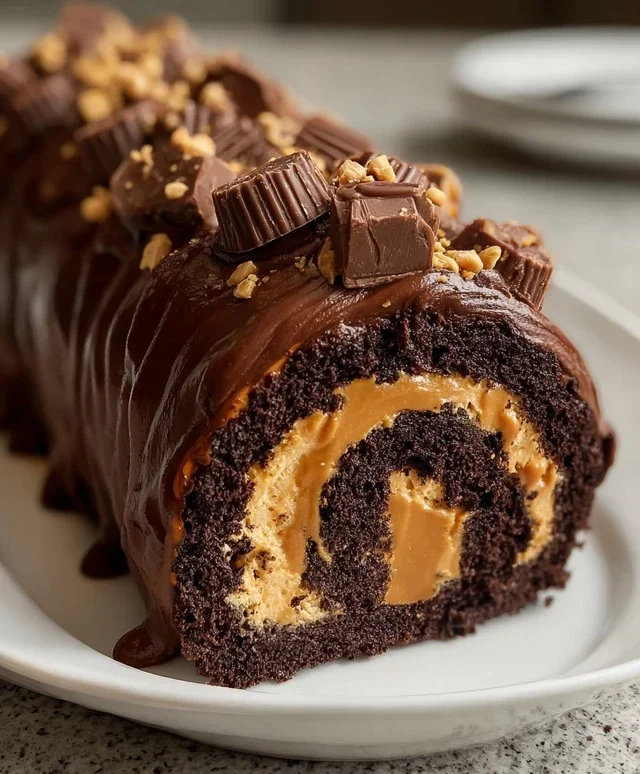 Chocolate Peanut Butter Cake