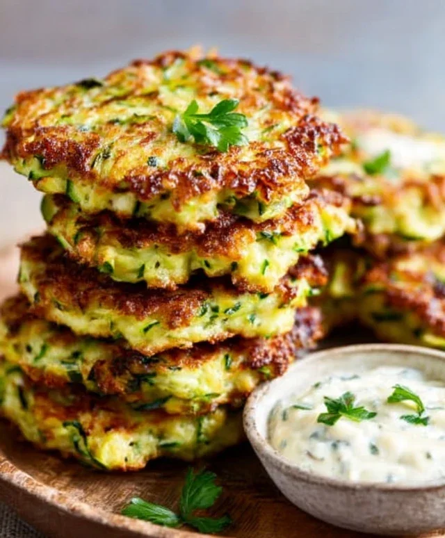 Crispy and Easy Zucchini Fritters Recipe