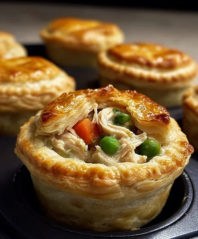 Mini Chicken Pot Pies
