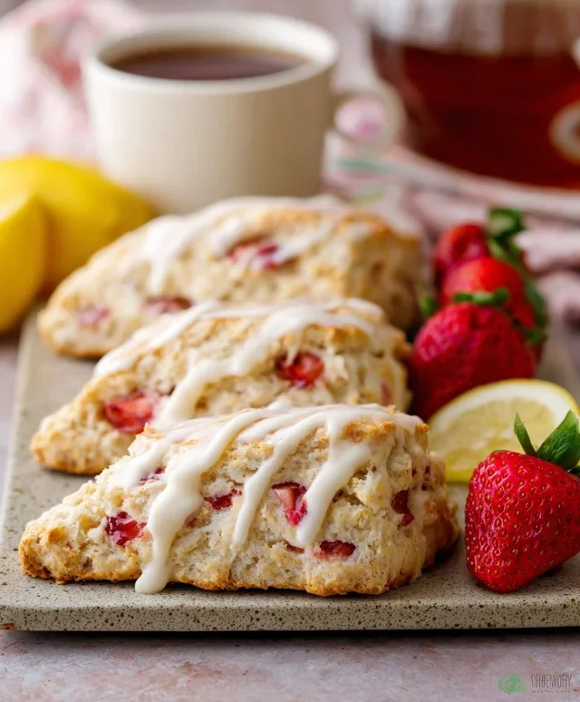 Strawberry Scones