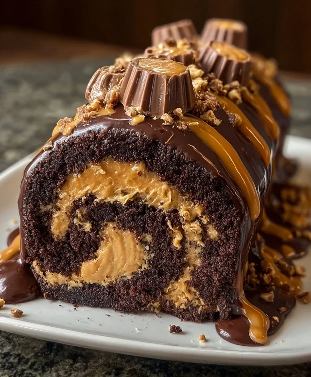 Chocolate Peanut Butter Cake