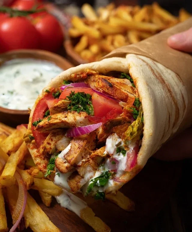 Chicken Shawarma Wrap