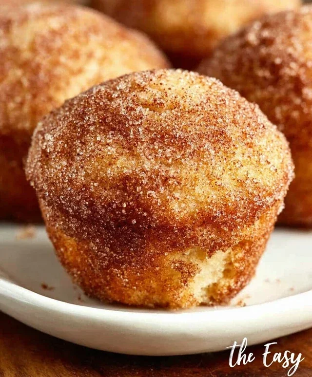 Keto Muffins- Classic Cinnamon "Sugar" Donut Style