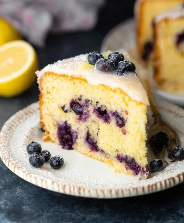 Lemon Blueberry Cake